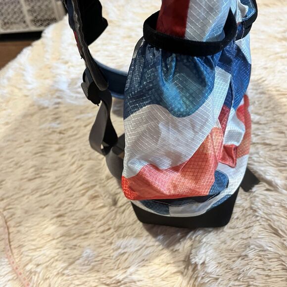 WaterSeals Edge Backpack with Secura Lock Technology River Blue Red Teal - Picture 7 of 14